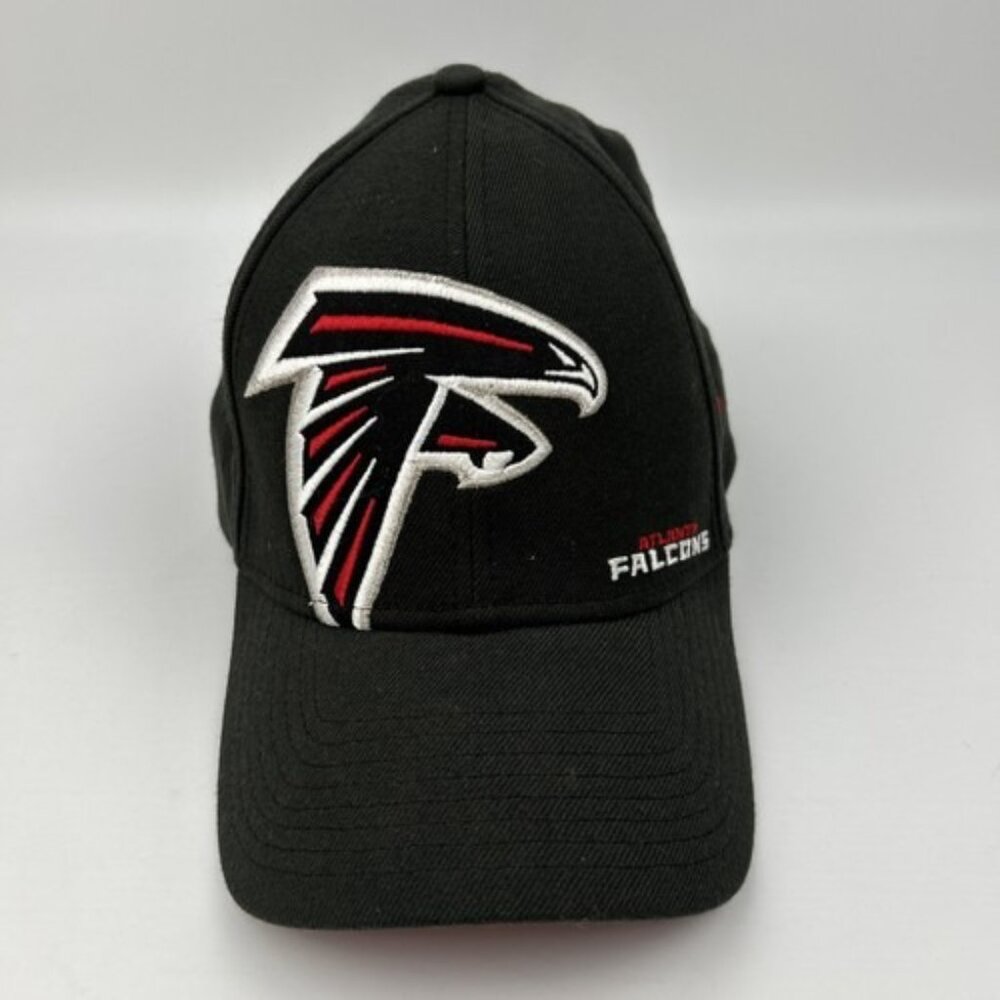 Atlanta Falcons Hat Cap New Era NFL 39Thirty Fitted Large / XLarge Black - Picture 2 of 6